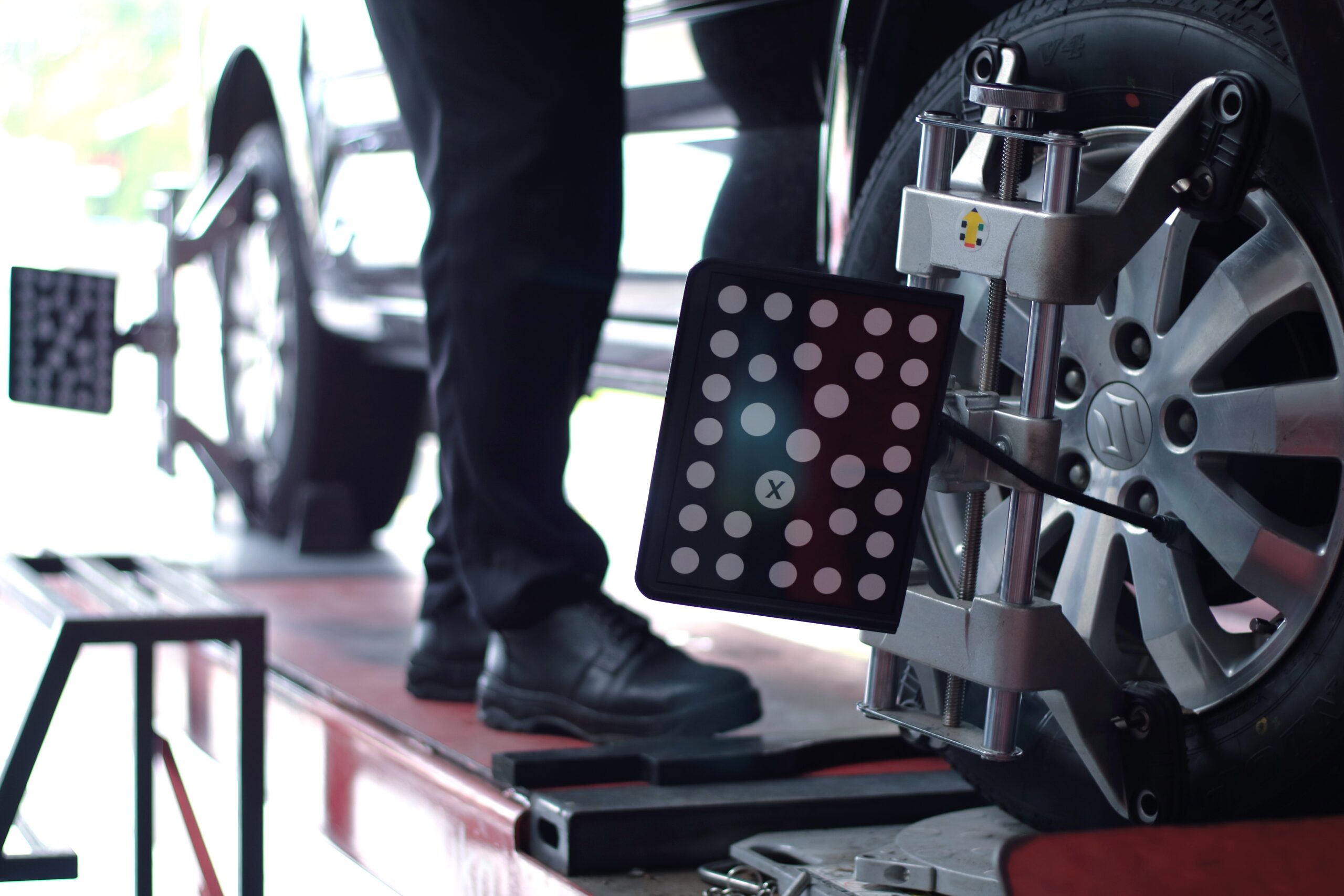 Wheel alignment service